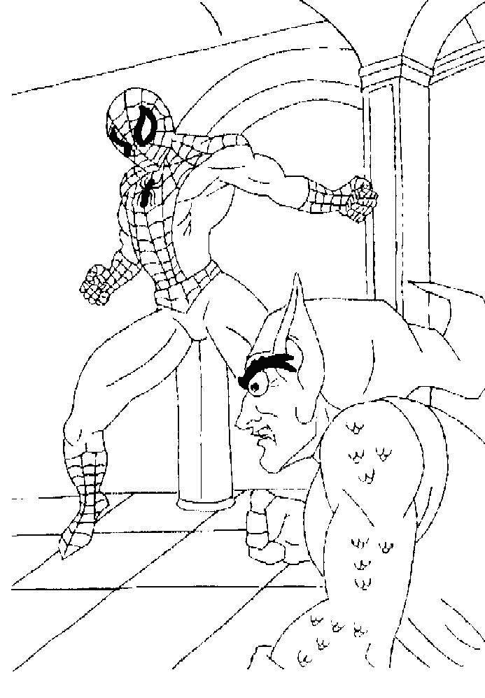 Dibujo para colorear: Spiderman (Superhéroes) #78949 - Dibujos para Colorear e Imprimir Gratis