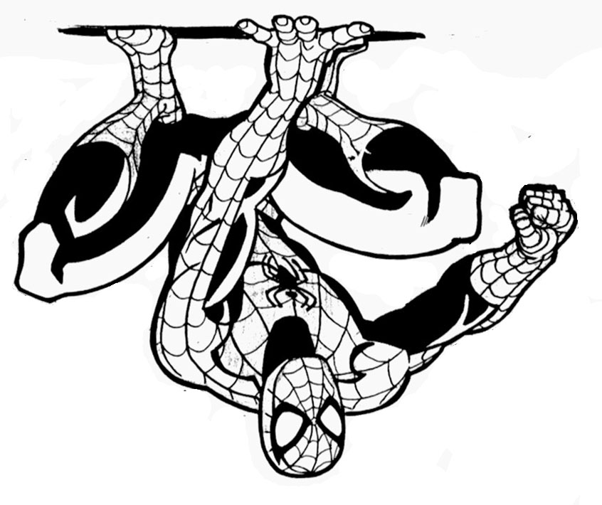 Dibujo para colorear: Spiderman (Superhéroes) #78950 - Dibujos para Colorear e Imprimir Gratis