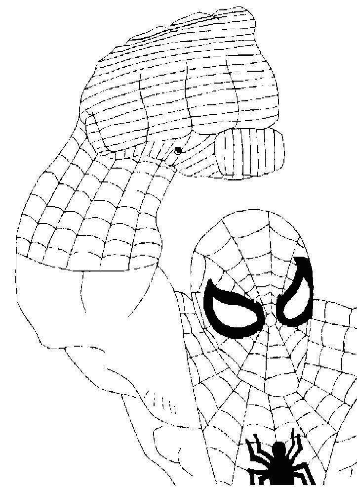 Dibujo para colorear: Spiderman (Superhéroes) #78956 - Dibujos para Colorear e Imprimir Gratis