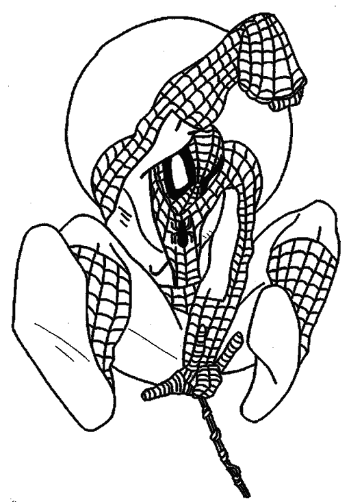 Dibujo para colorear: Spiderman (Superhéroes) #78960 - Dibujos para Colorear e Imprimir Gratis