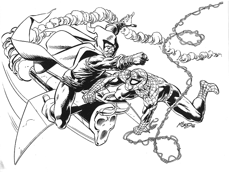 Dibujo para colorear: Spiderman (Superhéroes) #78963 - Dibujos para Colorear e Imprimir Gratis
