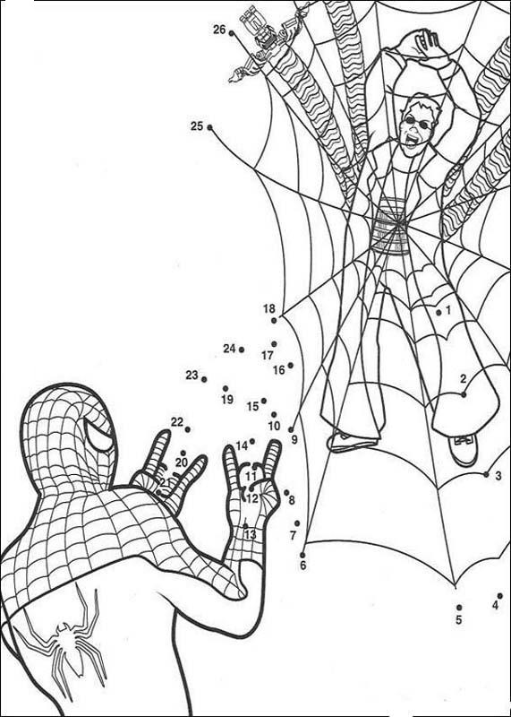 Dibujo para colorear: Spiderman (Superhéroes) #78967 - Dibujos para Colorear e Imprimir Gratis