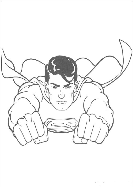 Dibujo para colorear: Superman (Superhéroes) #83611 - Dibujos para Colorear e Imprimir Gratis