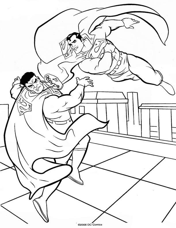 Dibujo para colorear: Superman (Superhéroes) #83704 - Dibujos para Colorear e Imprimir Gratis