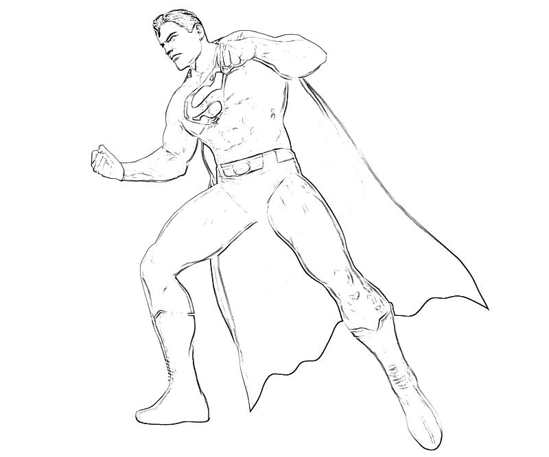 Dibujo para colorear: Superman (Superhéroes) #83731 - Dibujos para Colorear e Imprimir Gratis