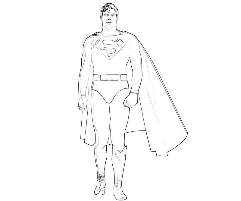 Dibujo para colorear: Superman (Superhéroes) #83837 - Dibujos para Colorear e Imprimir Gratis