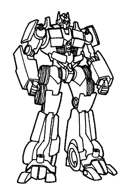 Dibujo para colorear: Transformers (Superhéroes) #75092 - Dibujos para Colorear e Imprimir Gratis