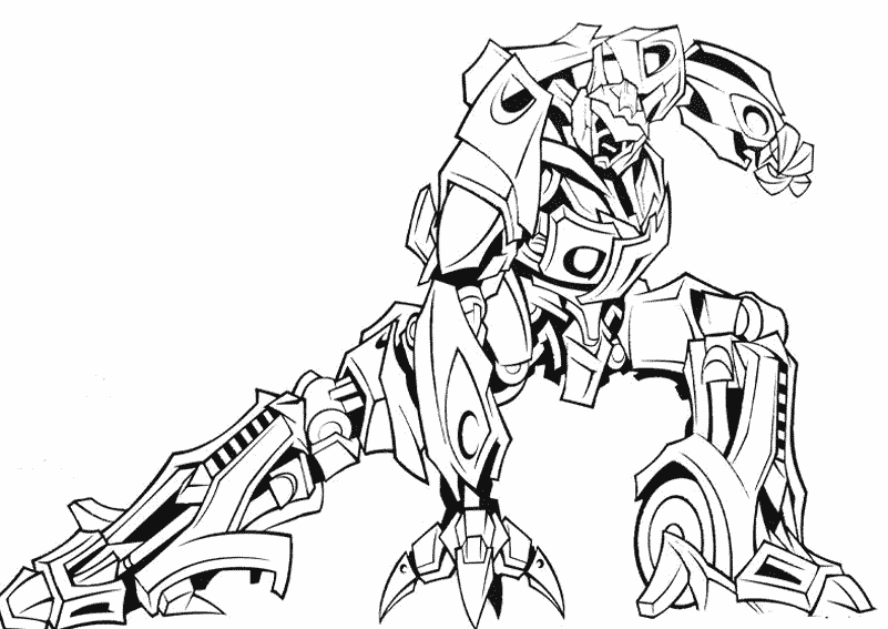 Dibujo para colorear: Transformers (Superhéroes) #75104 - Dibujos para Colorear e Imprimir Gratis