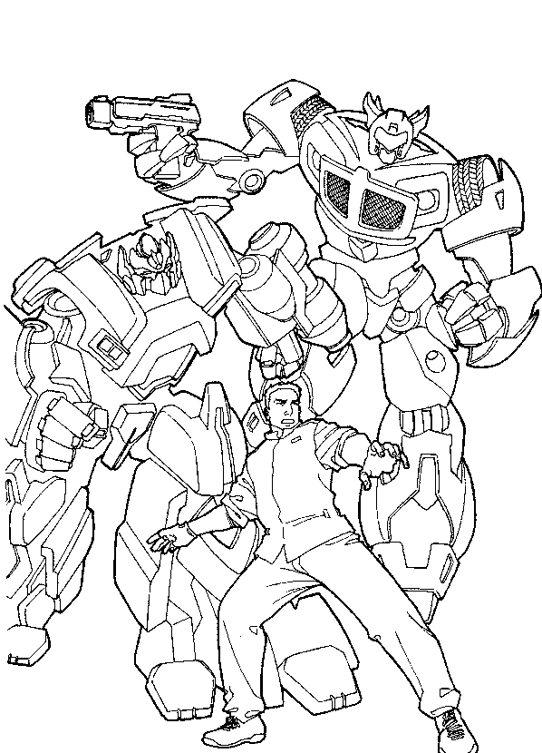 Dibujo para colorear: Transformers (Superhéroes) #75105 - Dibujos para Colorear e Imprimir Gratis