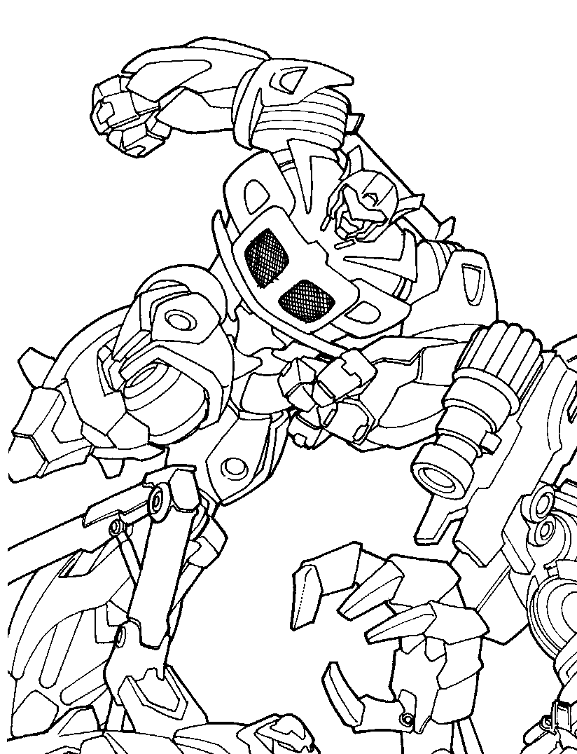 Dibujo para colorear: Transformers (Superhéroes) #75110 - Dibujos para Colorear e Imprimir Gratis