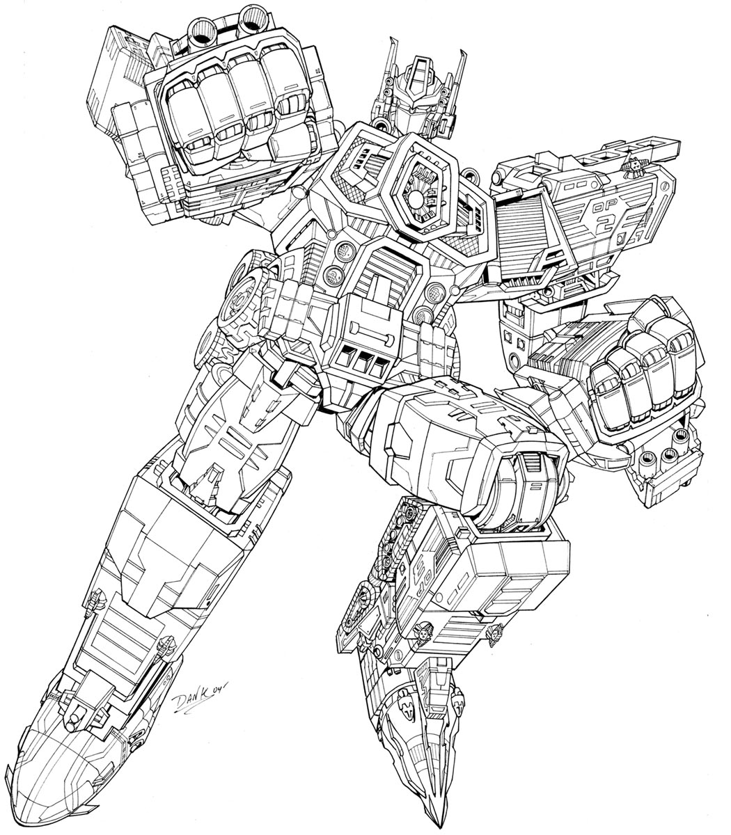 Dibujo para colorear: Transformers (Superhéroes) #75127 - Dibujos para Colorear e Imprimir Gratis