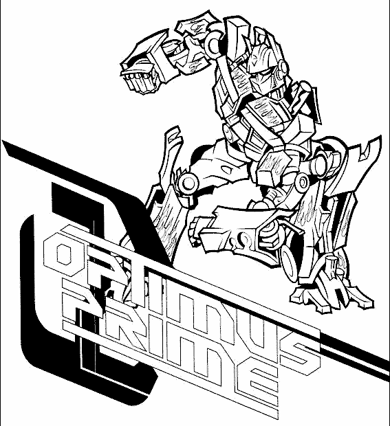 Dibujo para colorear: Transformers (Superhéroes) #75150 - Dibujos para Colorear e Imprimir Gratis