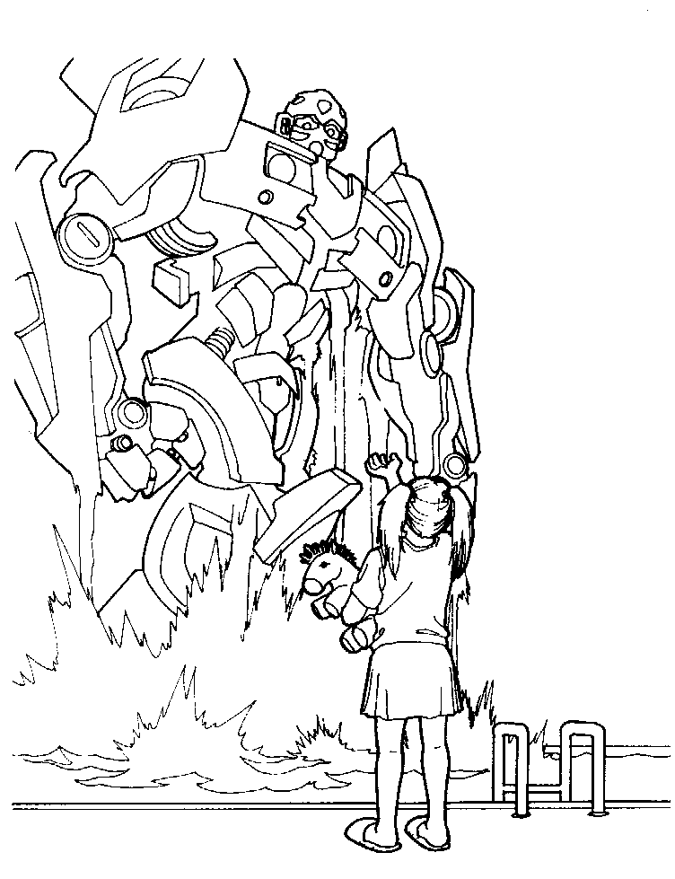 Dibujo para colorear: Transformers (Superhéroes) #75159 - Dibujos para Colorear e Imprimir Gratis