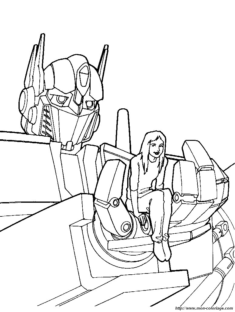 Dibujo para colorear: Transformers (Superhéroes) #75163 - Dibujos para Colorear e Imprimir Gratis