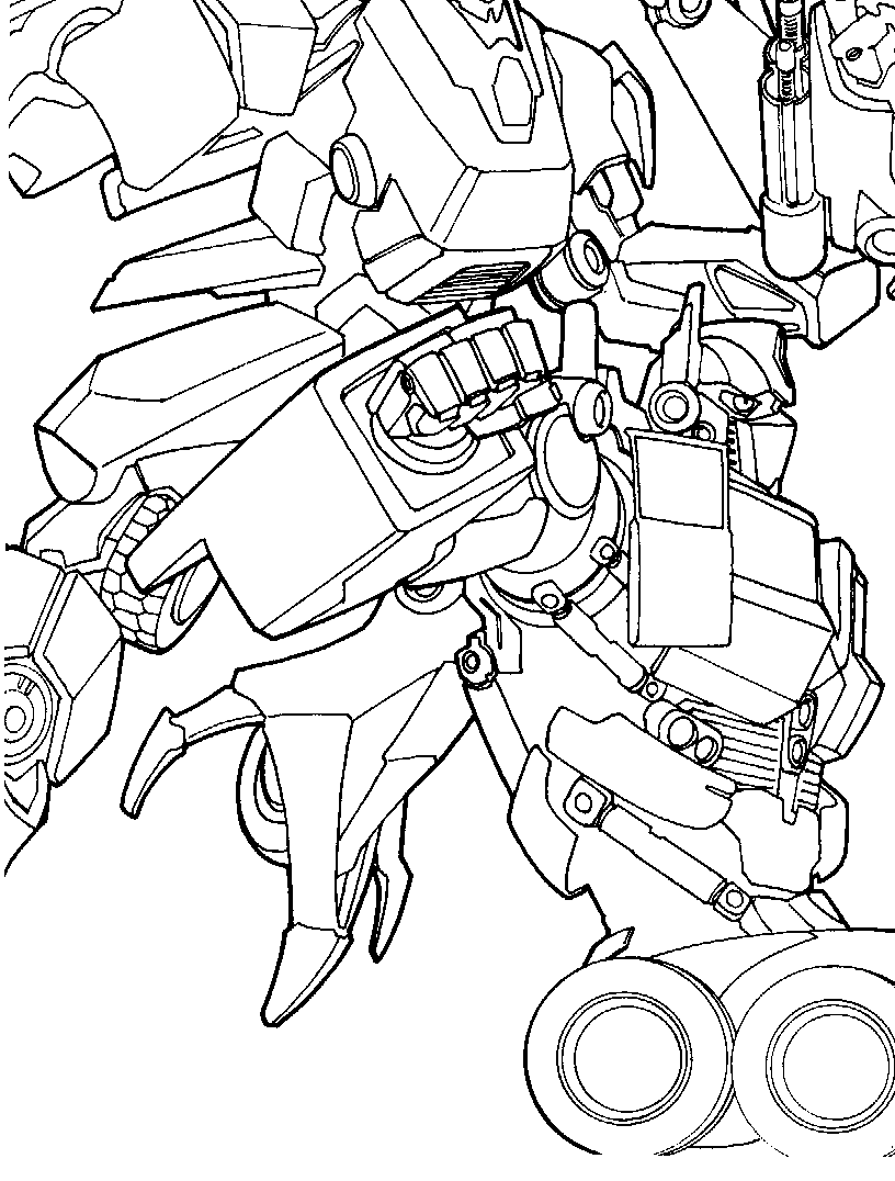 Dibujo para colorear: Transformers (Superhéroes) #75172 - Dibujos para Colorear e Imprimir Gratis