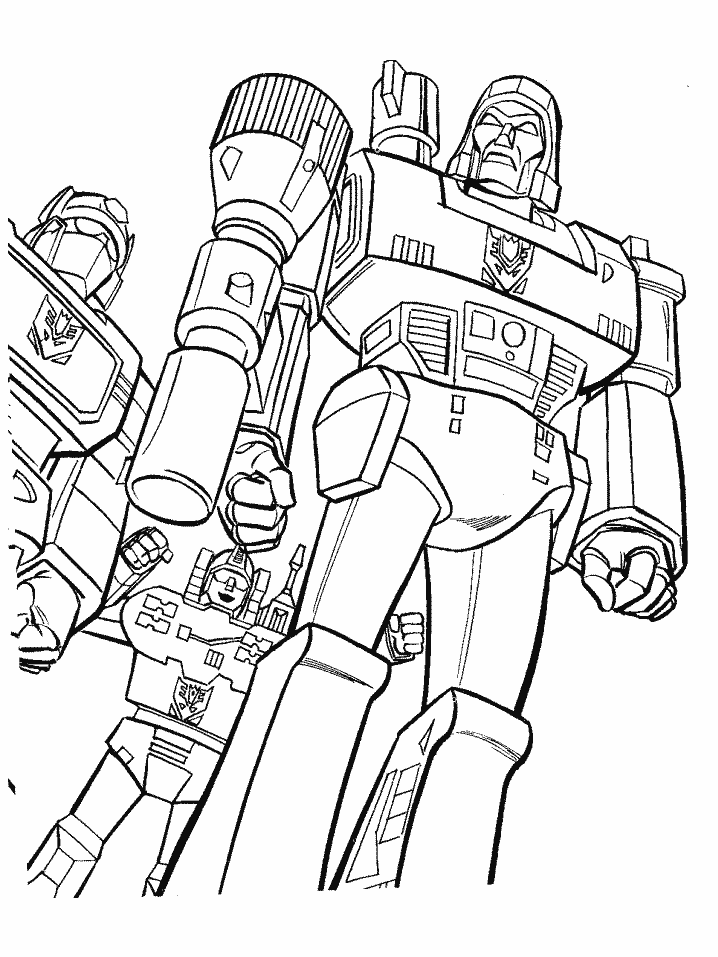 Dibujo para colorear: Transformers (Superhéroes) #75173 - Dibujos para Colorear e Imprimir Gratis