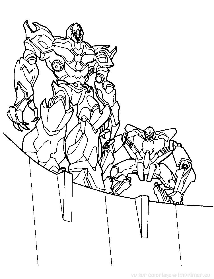 Dibujo para colorear: Transformers (Superhéroes) #75176 - Dibujos para Colorear e Imprimir Gratis