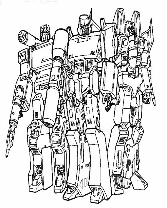 Dibujo para colorear: Transformers (Superhéroes) #75179 - Dibujos para Colorear e Imprimir Gratis