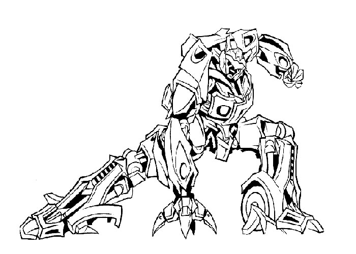 Dibujo para colorear: Transformers (Superhéroes) #75192 - Dibujos para Colorear e Imprimir Gratis