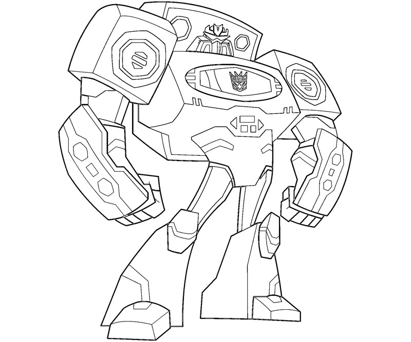 Dibujo para colorear: Transformers (Superhéroes) #75193 - Dibujos para Colorear e Imprimir Gratis