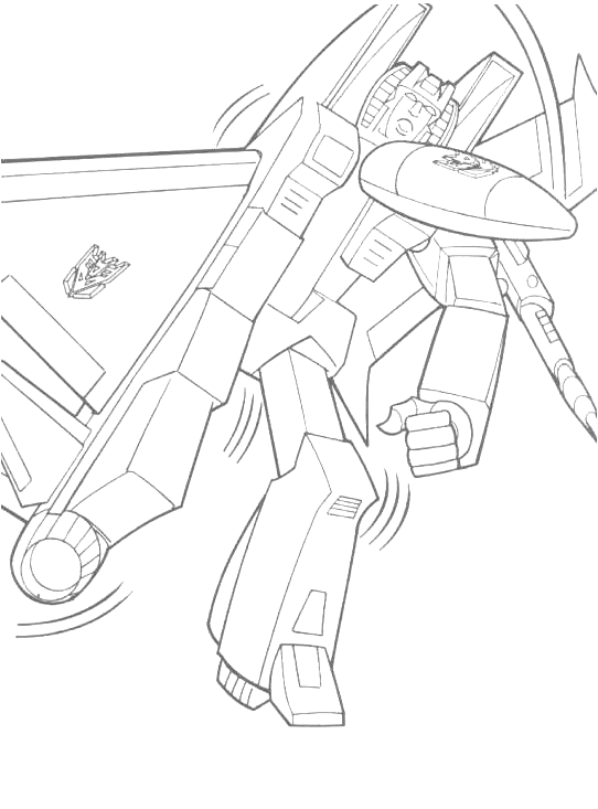 Dibujo para colorear: Transformers (Superhéroes) #75212 - Dibujos para Colorear e Imprimir Gratis