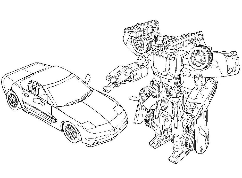 Dibujo para colorear: Transformers (Superhéroes) #75217 - Dibujos para Colorear e Imprimir Gratis