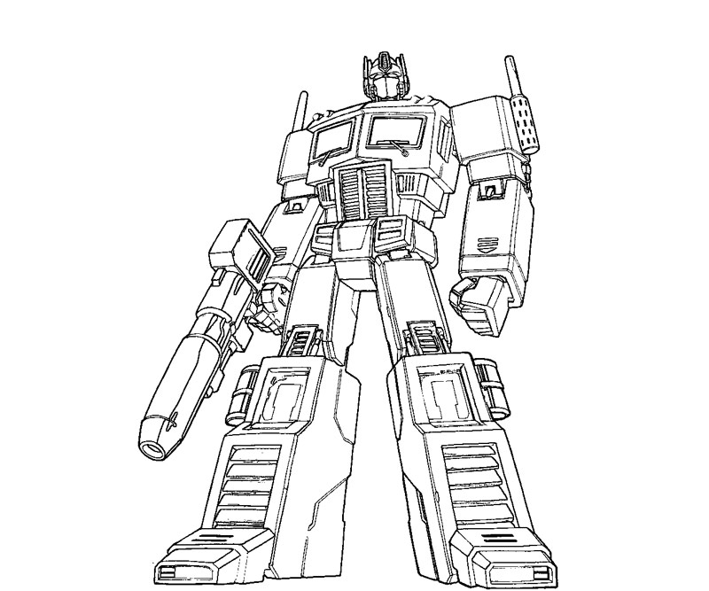 Dibujo para colorear: Transformers (Superhéroes) #75219 - Dibujos para Colorear e Imprimir Gratis