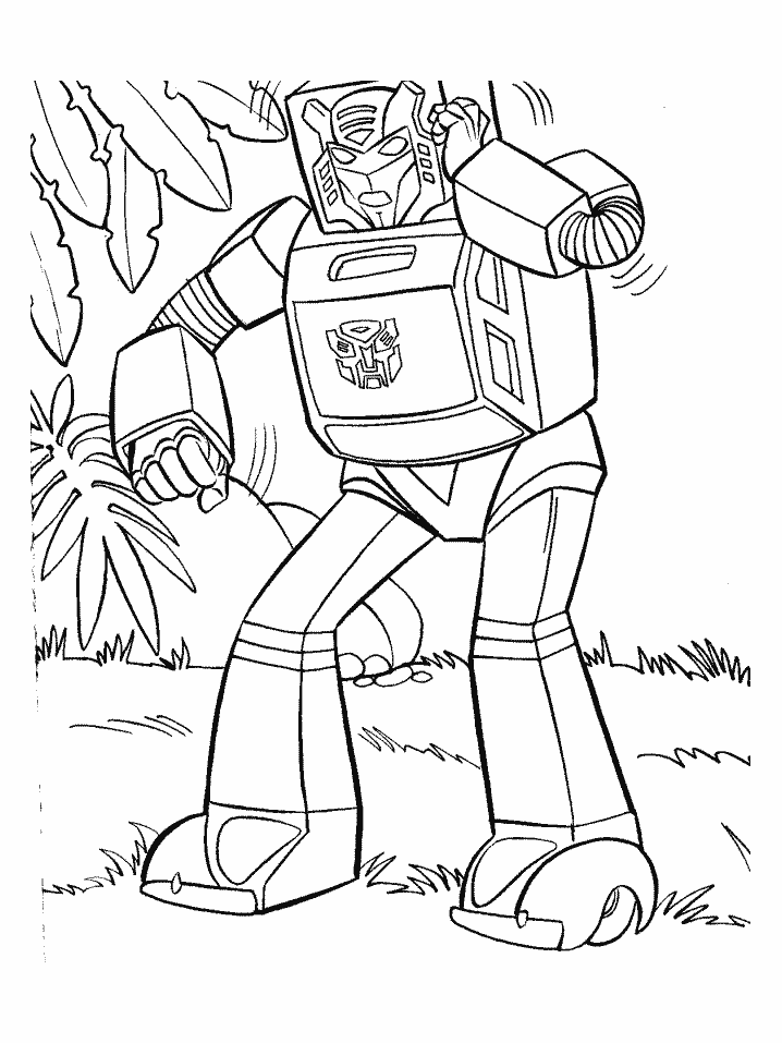 Dibujo para colorear: Transformers (Superhéroes) #75239 - Dibujos para Colorear e Imprimir Gratis