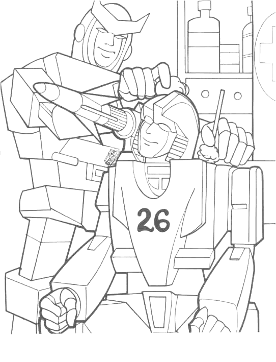 Dibujo para colorear: Transformers (Superhéroes) #75241 - Dibujos para Colorear e Imprimir Gratis