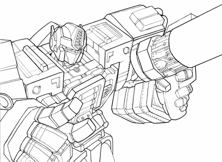 Dibujo para colorear: Transformers (Superhéroes) #75254 - Dibujos para Colorear e Imprimir Gratis