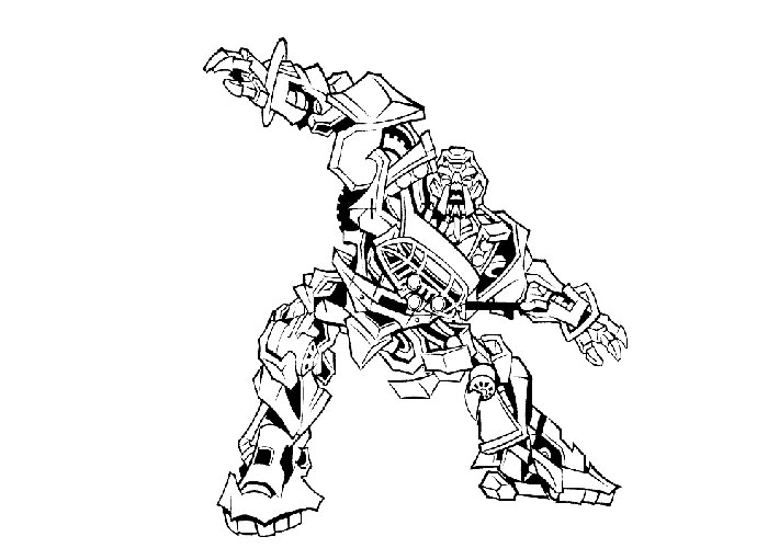 Dibujo para colorear: Transformers (Superhéroes) #75259 - Dibujos para Colorear e Imprimir Gratis