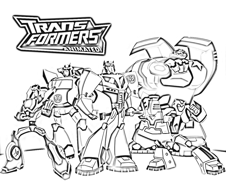 Dibujo para colorear: Transformers (Superhéroes) #75269 - Dibujos para Colorear e Imprimir Gratis