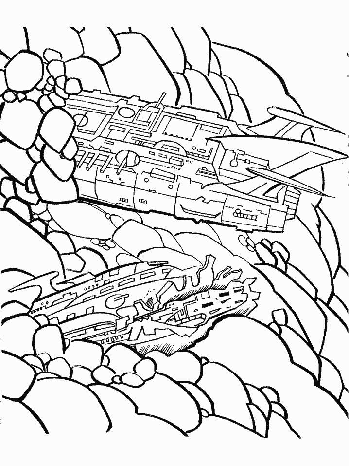 Dibujo para colorear: Transformers (Superhéroes) #75277 - Dibujos para Colorear e Imprimir Gratis