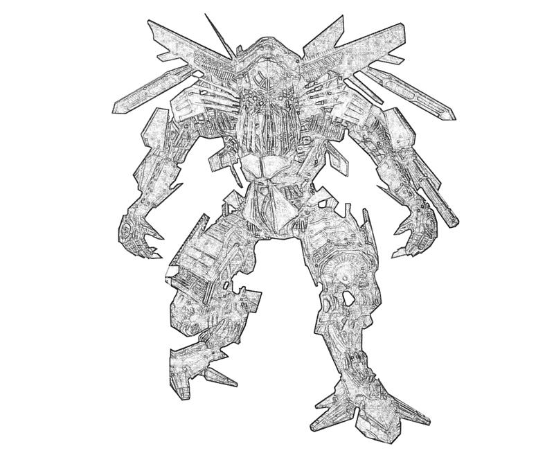 Dibujo para colorear: Transformers (Superhéroes) #75307 - Dibujos para Colorear e Imprimir Gratis