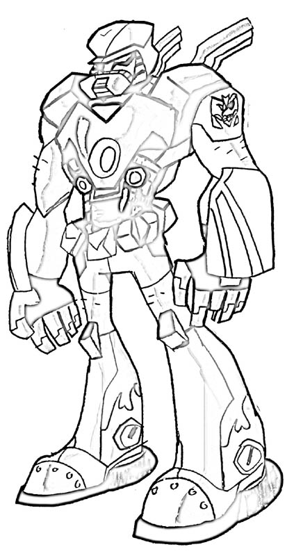 Dibujo para colorear: Transformers (Superhéroes) #75332 - Dibujos para Colorear e Imprimir Gratis