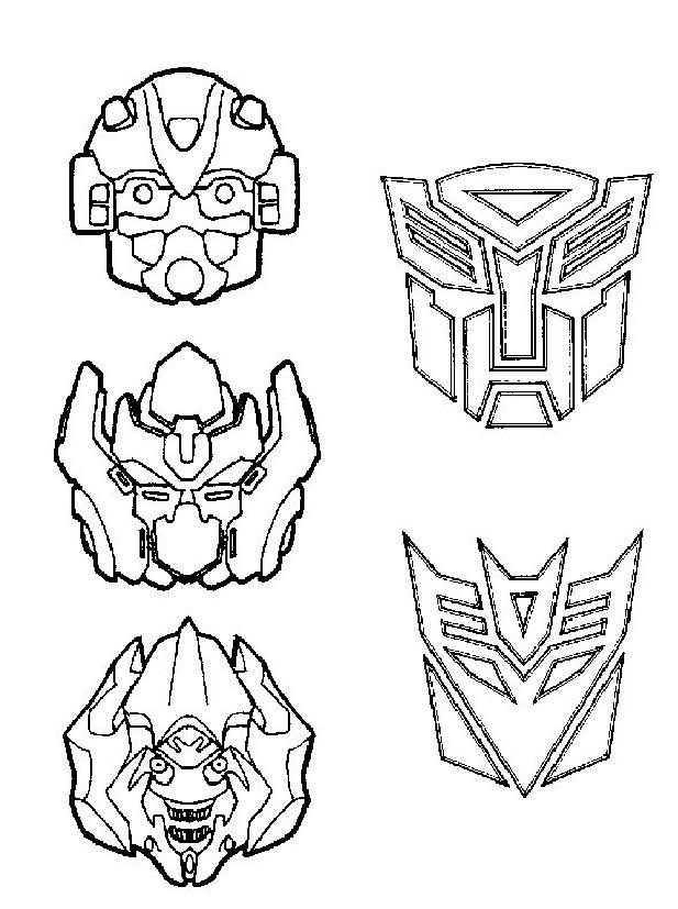 Dibujo para colorear: Transformers (Superhéroes) #75335 - Dibujos para Colorear e Imprimir Gratis