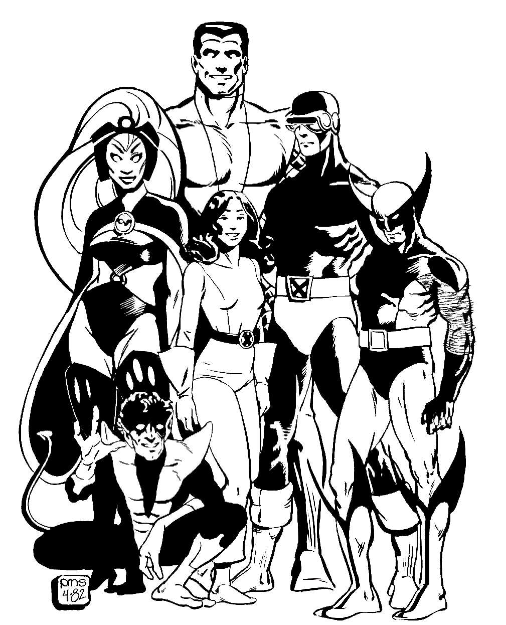 Dibujo para colorear: Wolverine (Superhéroes) #74939 - Dibujos para Colorear e Imprimir Gratis