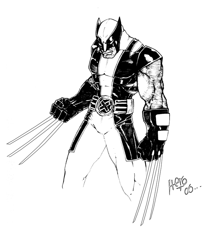 Dibujo para colorear: Wolverine (Superhéroes) #74946 - Dibujos para Colorear e Imprimir Gratis