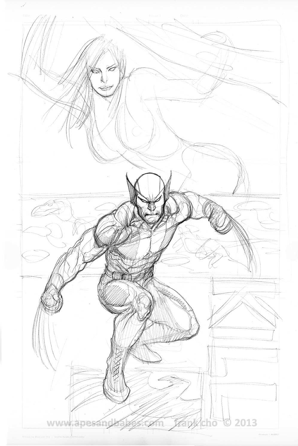 Dibujo para colorear: Wolverine (Superhéroes) #74976 - Dibujos para Colorear e Imprimir Gratis
