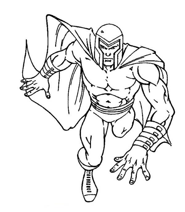 Dibujo para colorear: Magneto (Supervillanos) #80902 - Dibujos para Colorear e Imprimir Gratis