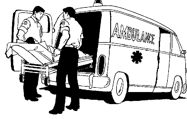 Dibujo para colorear: Ambulancia (Transporte) #136766 - Dibujos para Colorear e Imprimir Gratis