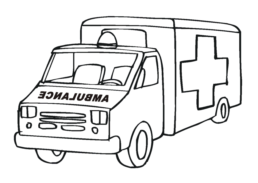 Dibujo gratuito Ambulancia #136783 de la coleccion Transporte para imprimir Dibujo gratuito Ambulancia #136783 de la coleccion Transporte para imprimir