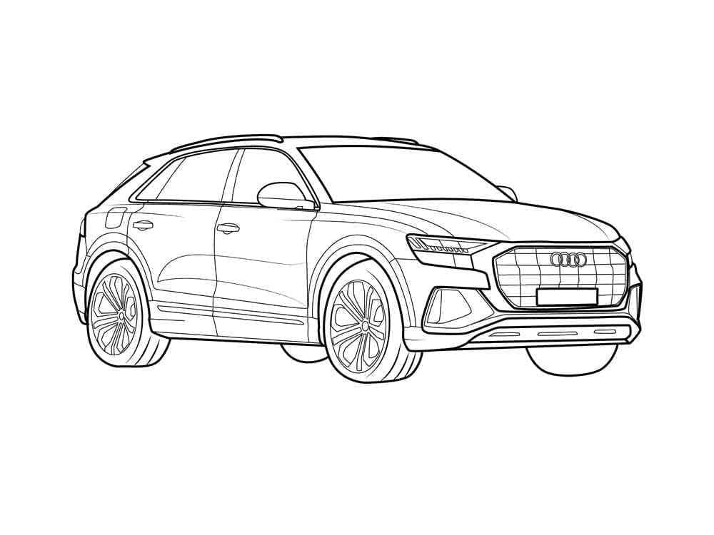 Dibujo gratuito Audi #218598 de la coleccion Transporte para imprimir Dibujo gratuito Audi #218598 de la coleccion Transporte para imprimir