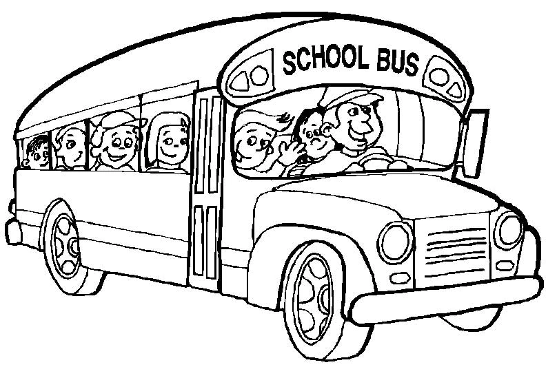 Dibujo gratuito Autobús #135298 de la coleccion Transporte para imprimir