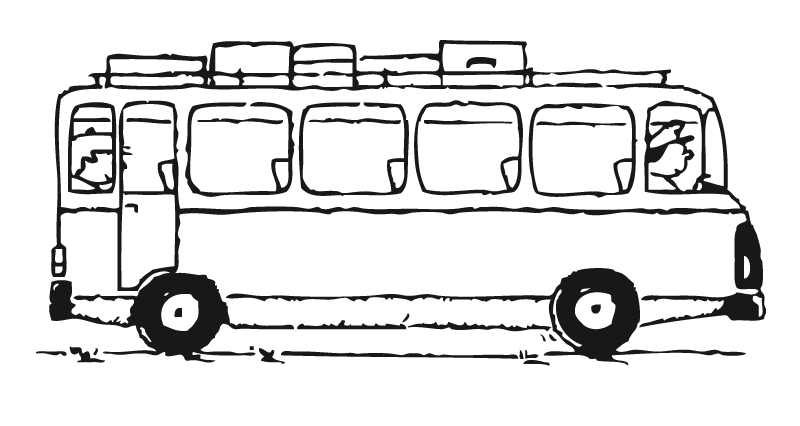 Dibujo gratuito Autobús #135307 de la coleccion Transporte para imprimir