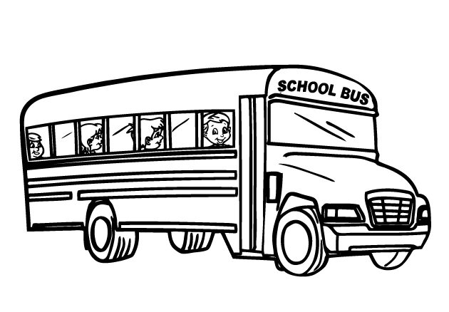 Dibujo gratuito Autobús #135339 de la coleccion Transporte para imprimir
