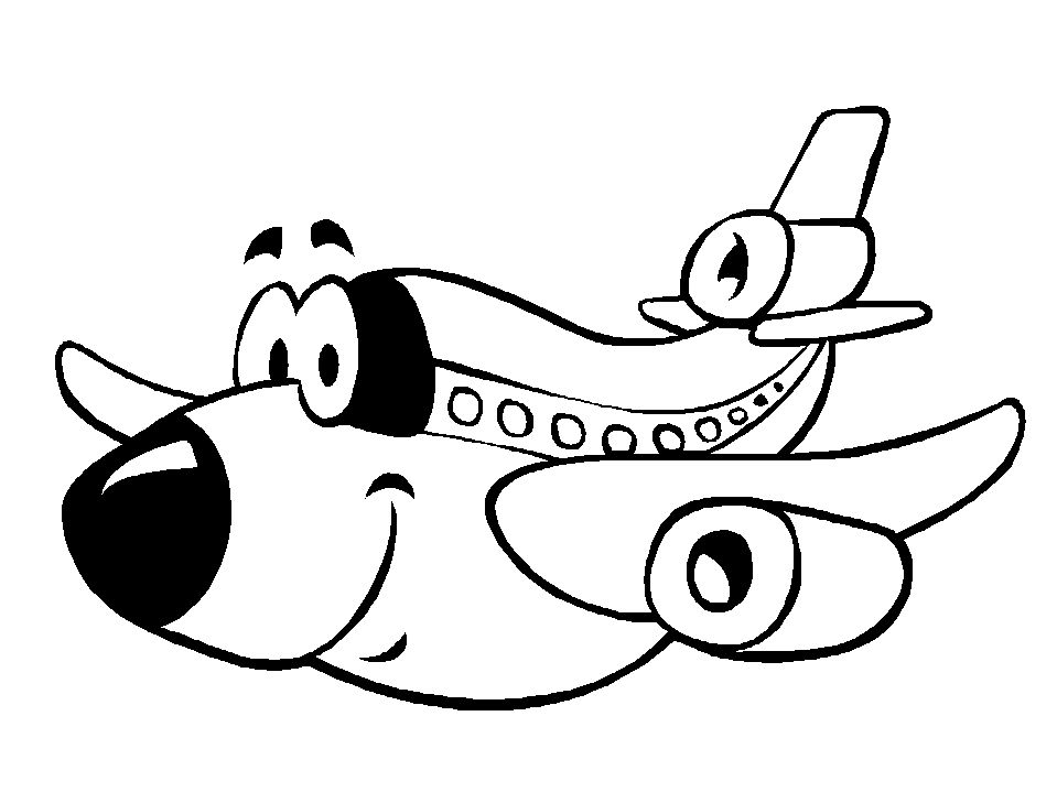 Dibujo gratuito Avión #134783 de la coleccion Transporte para imprimir