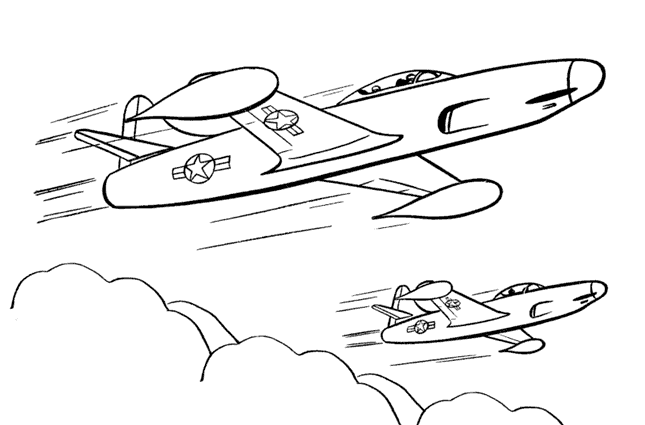 Dibujo gratuito Avión #134826 de la coleccion Transporte para imprimir