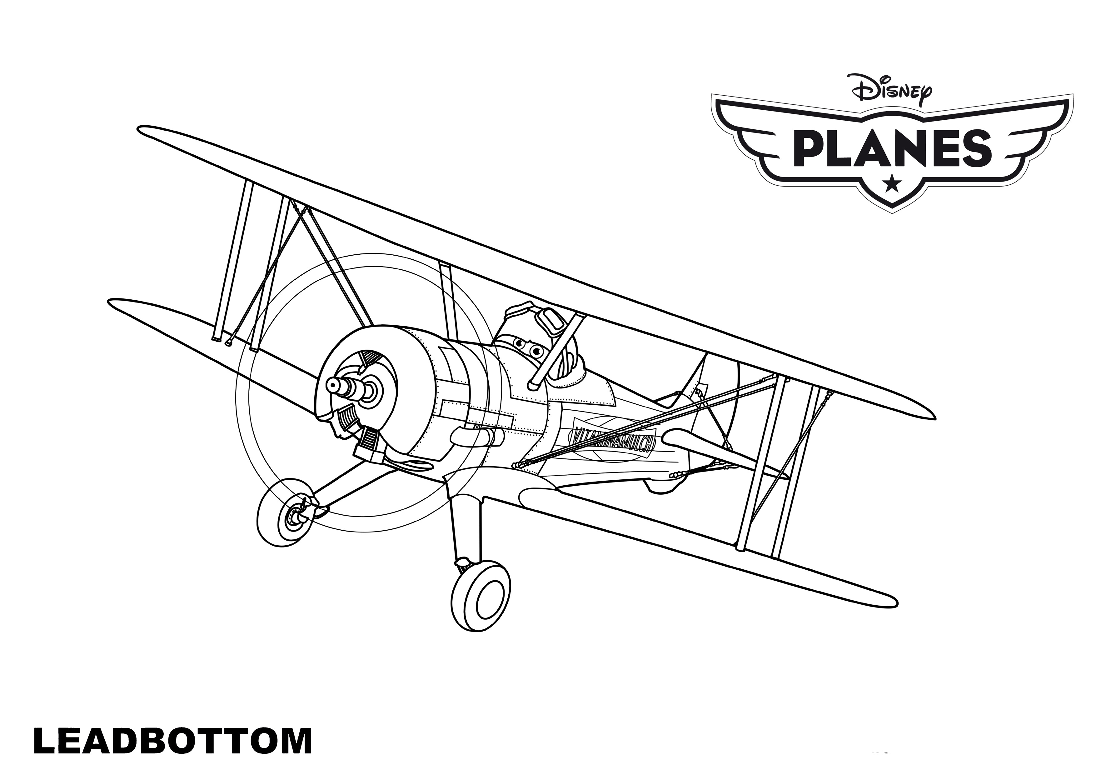 Dibujo gratuito Avión #134838 de la coleccion Transporte para imprimir