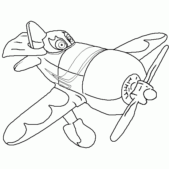 Dibujo gratuito Avión #134992 de la coleccion Transporte para imprimir